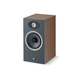 Bookshelf Speakers Dark Wood Focal Theva No 1