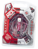 Car Audio Accessories MTX StreetWires ZNX21K 4 AWG Amplifier Kit