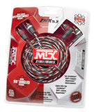Car Audio Accessories MTX StreetWires ZNX5.2 5M ZeroNoise RCA Cable
