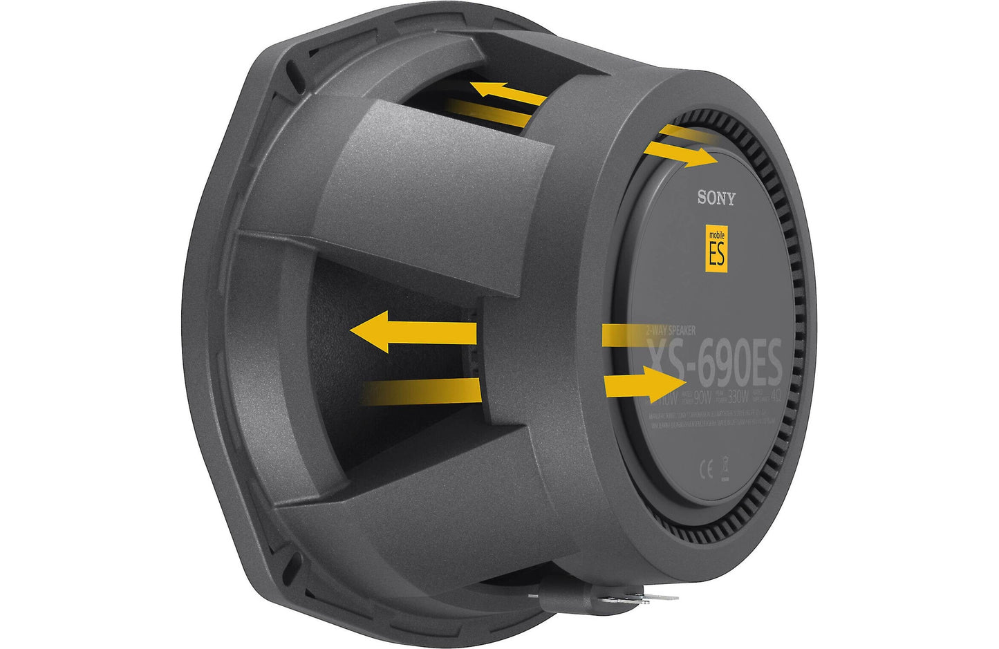 Car Audio Speakers Sony XS-690ES Coaxial Speakers