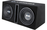 Car Audio Subwoofer MTX Audio Magnum Dual 10" 250W Ported Subwoofer + Amplifier - MB210SP