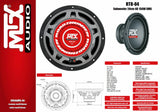 Car Audio Subwoofer MTX Audio RoadThunder 150W 8" Subwoofer - RT8-04