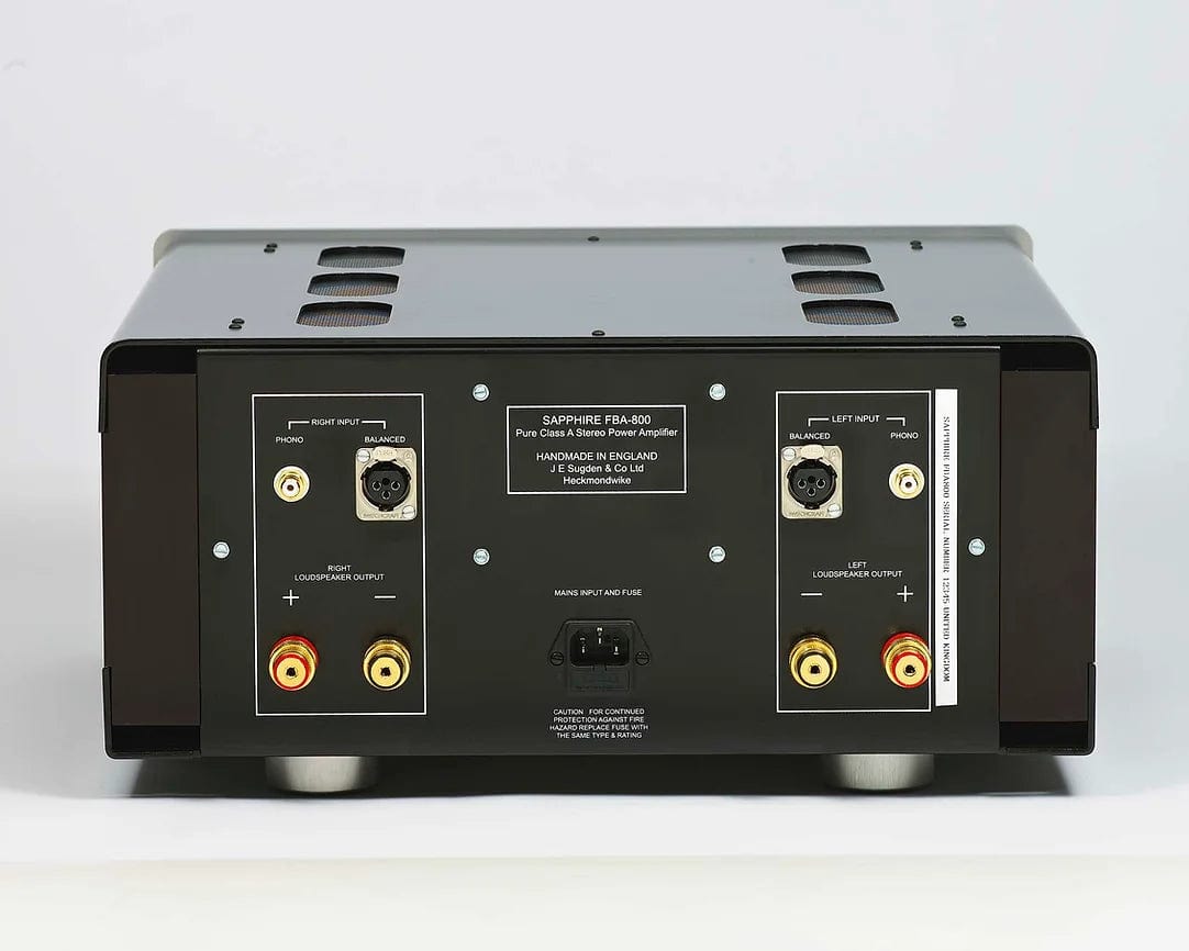 Stereo Amplifier Sugden Sapphire FBA-800 Class A Power Amplifier