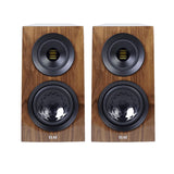 Bookshelf Speakers Walnut Gloss Elac Concentro S 503