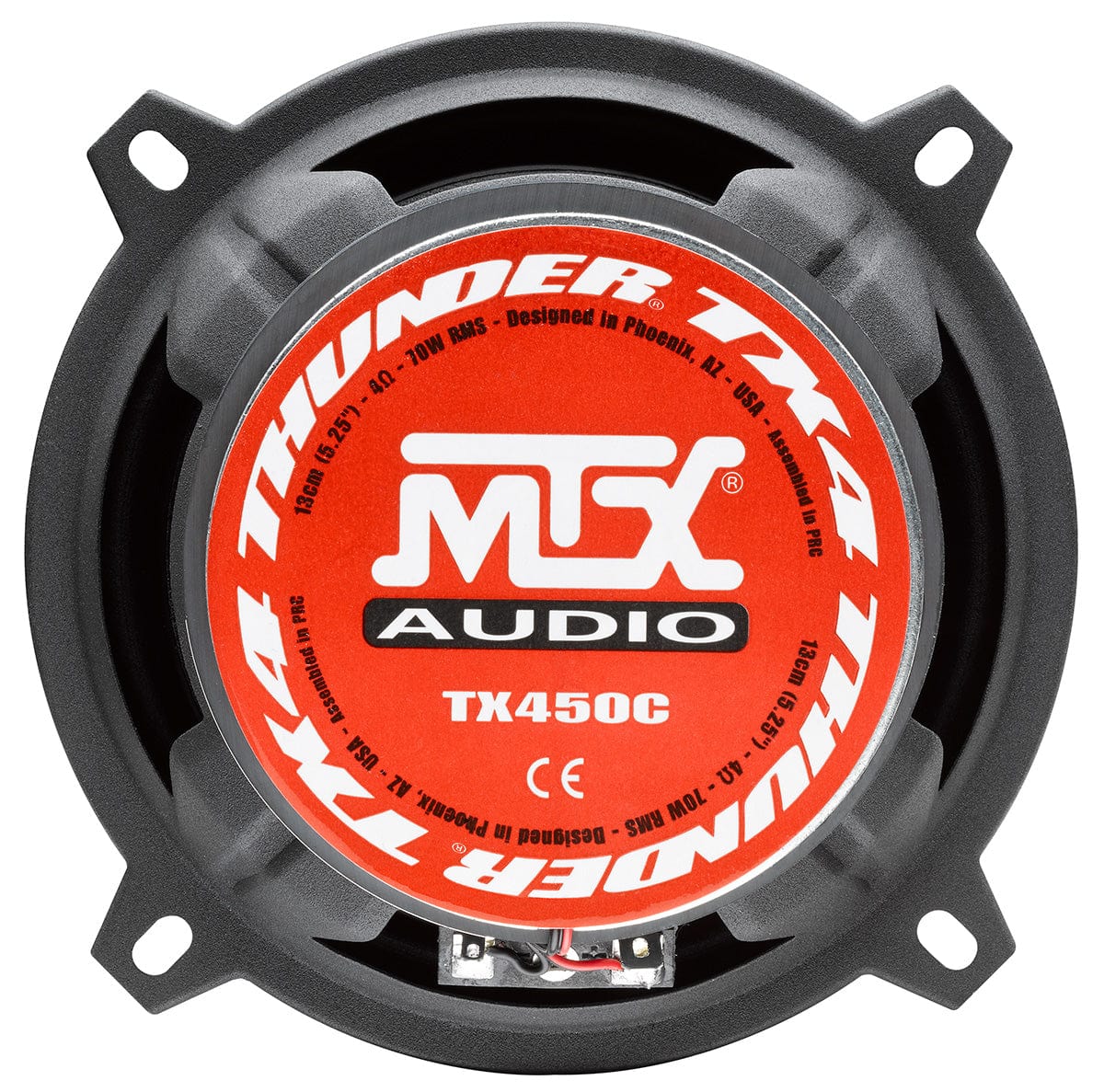 Car Audio Speakers MTX Audio TX4 Series 5.25" Coaxial Speakers - TX450C