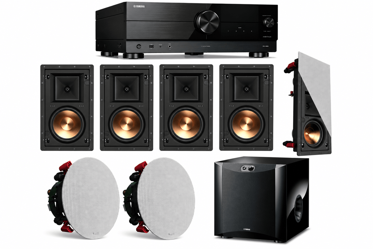 5.1.2 Package Yamaha And Klipsch 5.1.2 Package