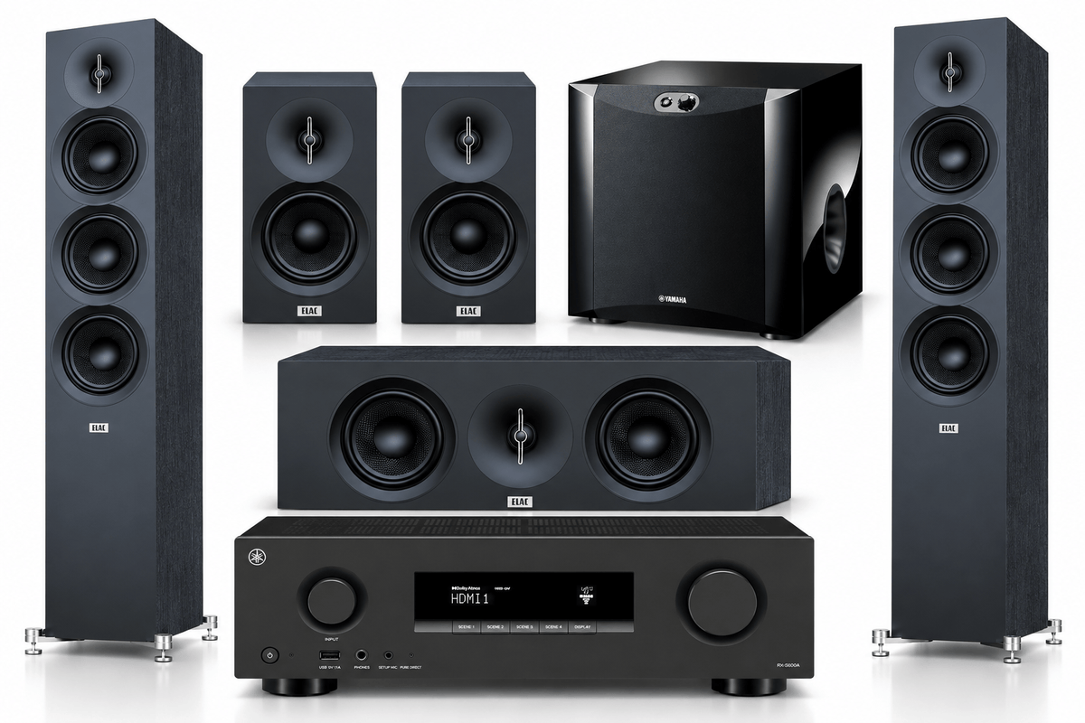 5.1 Pack Yamaha And Elac 5.1 Package