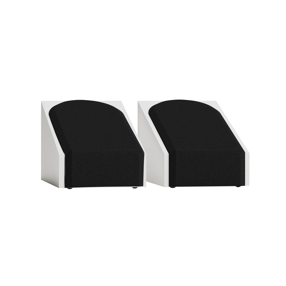 Atmos Speakers Satin White Monitor Audio Silver AMS 8G