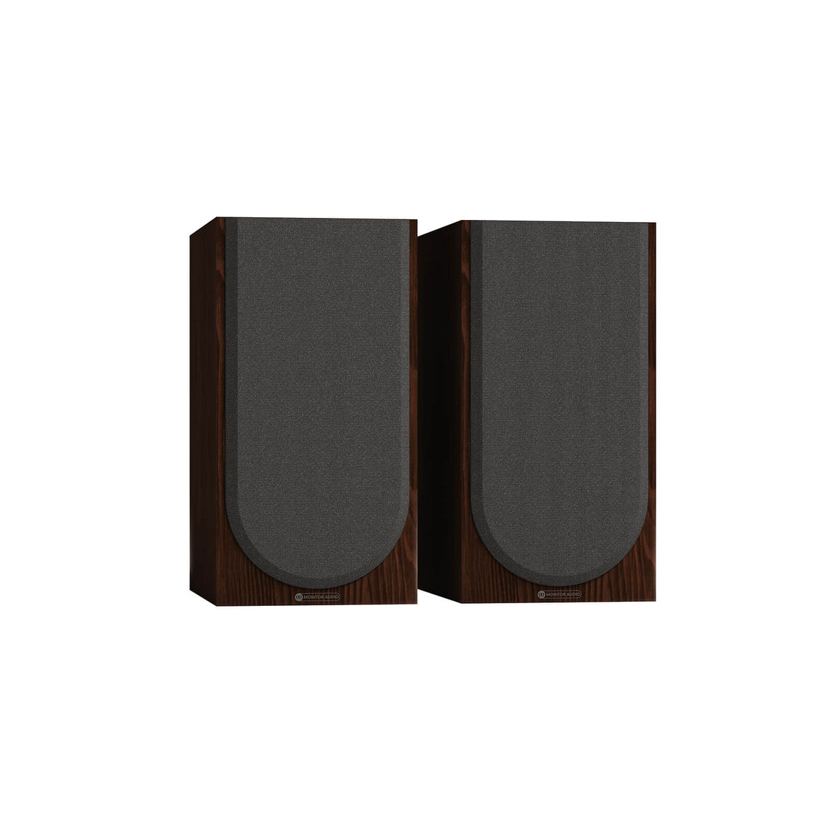 Bookshelf Speakers European Walnut Monitor Audio Silver 100 8G