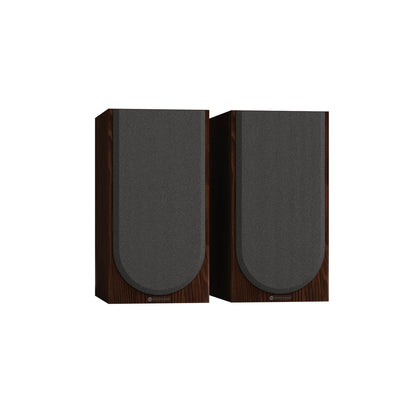 Bookshelf Speakers European Walnut Monitor Audio Silver 100 8G