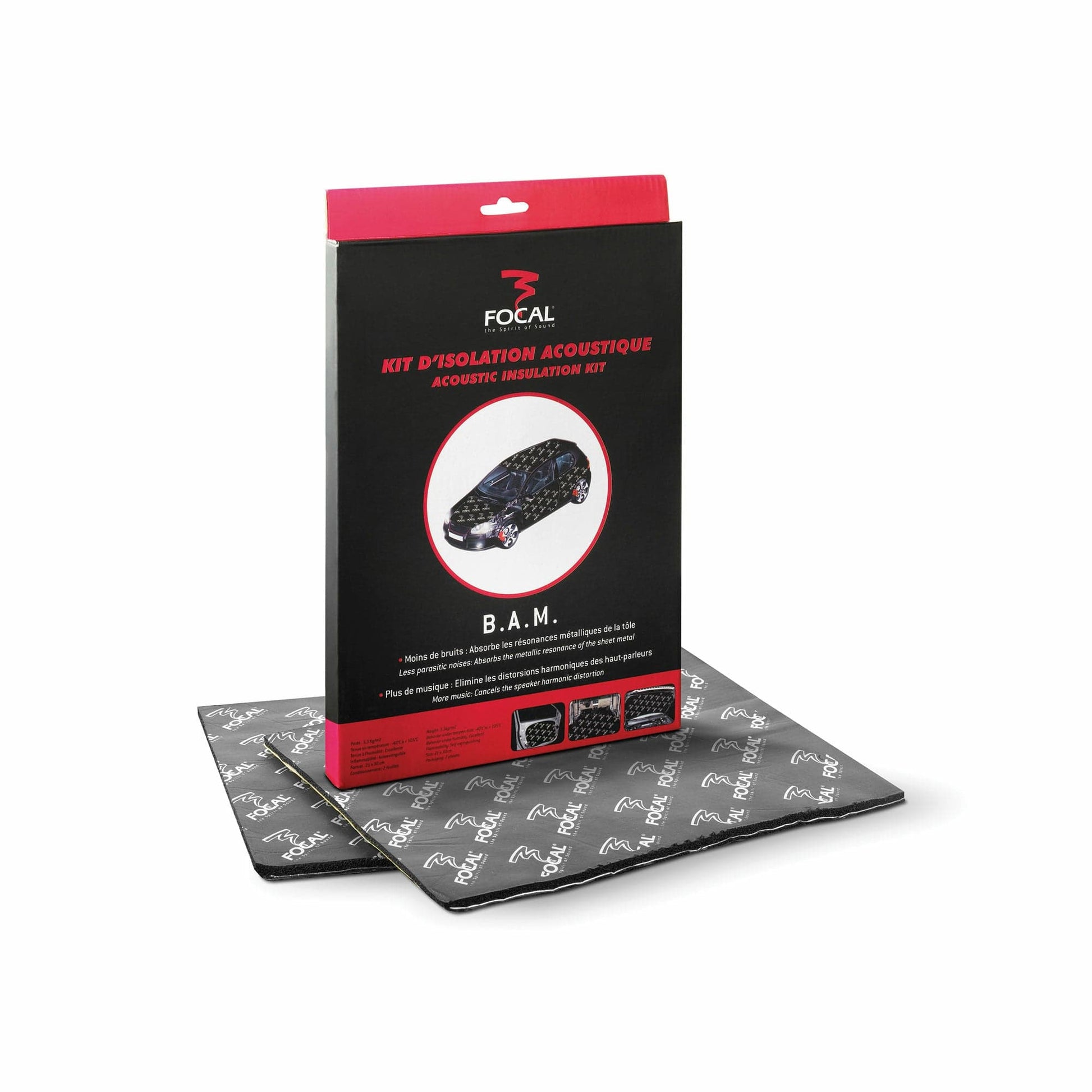 Car Audio Accessories Focal B.A.M Sound Insulation Kit