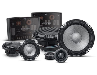 Car Audio Speakers Alpine R2-S653 3 Way Component Speakers