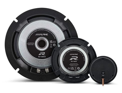 Car Audio Speakers Alpine R2-S653 3 Way Component Speakers