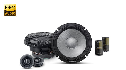 Car Audio Speakers Alpine R2-S65C Component Speakers