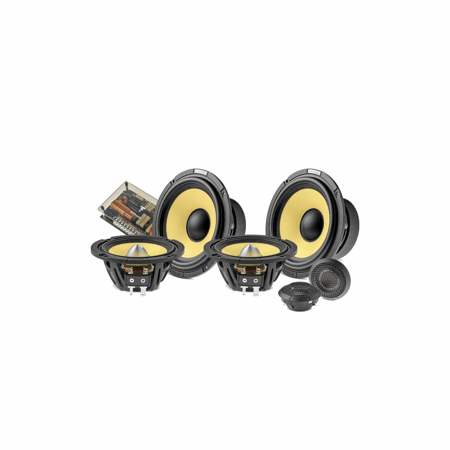 Car Audio Speakers Focal ES 165 KX3E 3 Way Component Speakers