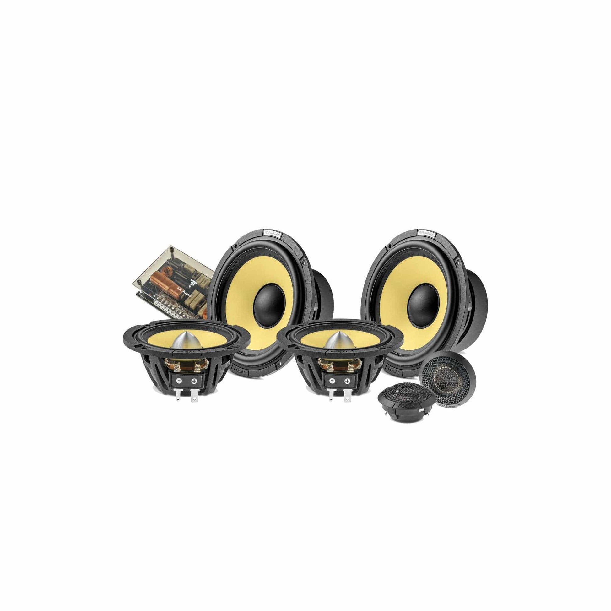 Car Audio Speakers Focal ES 165 KX3E 3 Way Component Speakers