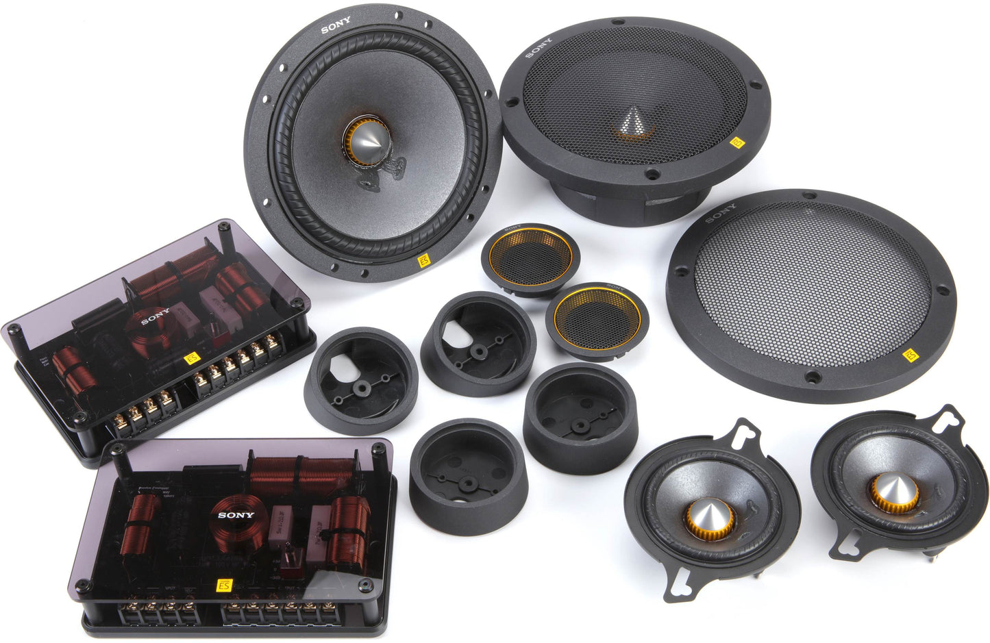 Car Audio Speakers Sony XS-163ES 3 Way Component Speakers