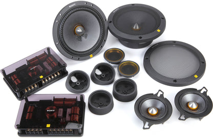 Car Audio Speakers Sony XS-163ES 3 Way Component Speakers