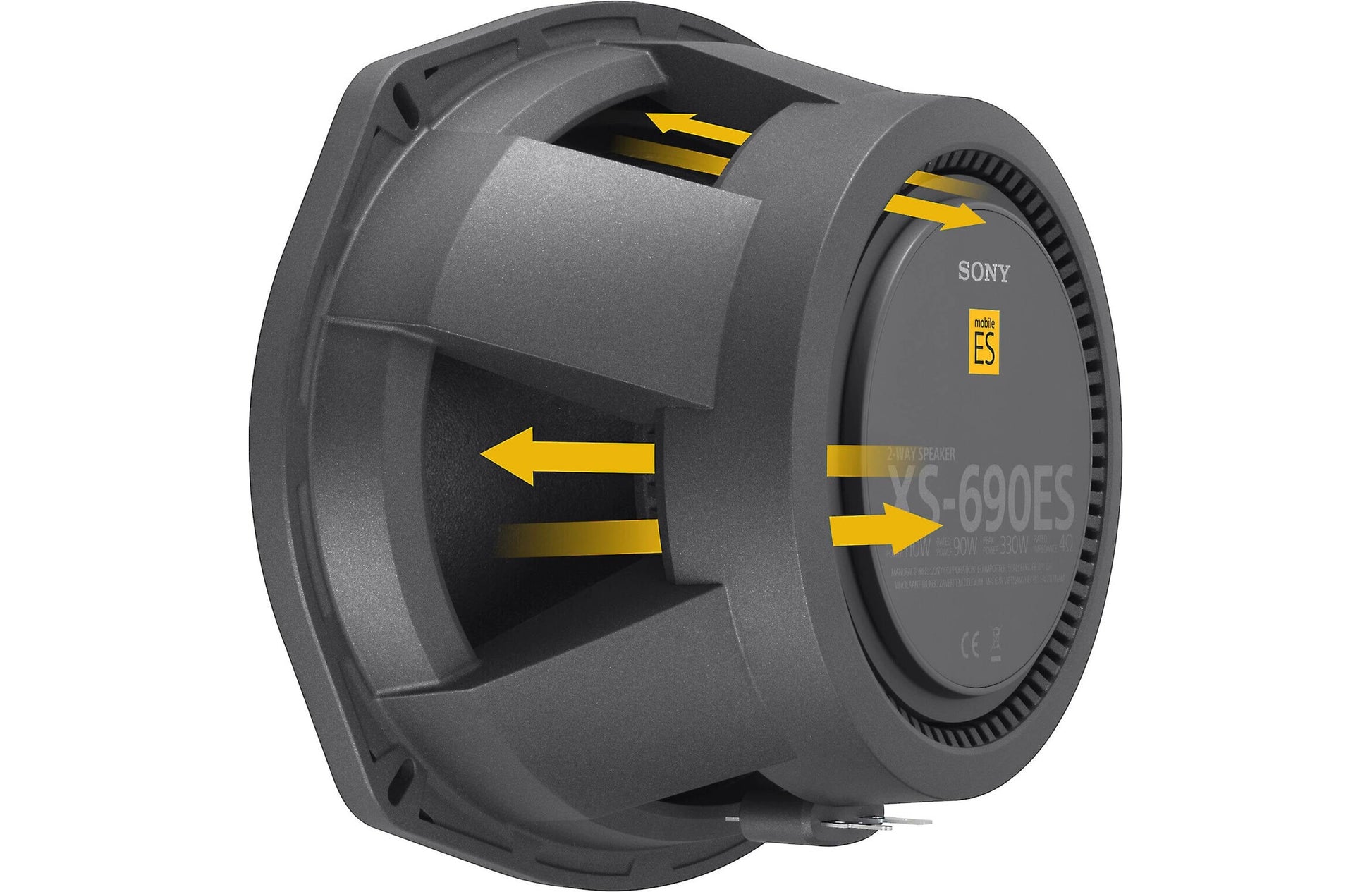 Car Audio Speakers Sony XS-690ES Coaxial Speakers