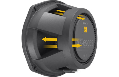 Car Audio Speakers Sony XS-690ES Coaxial Speakers