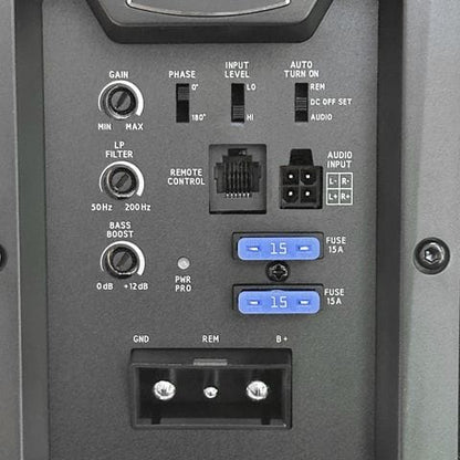 Car Audio Subwoofer Alpine PWE-10S4 Powered Subwoofer