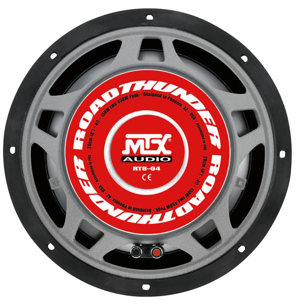 Car Audio Subwoofer MTX Audio RoadThunder 150W 8" Subwoofer - RT8-04