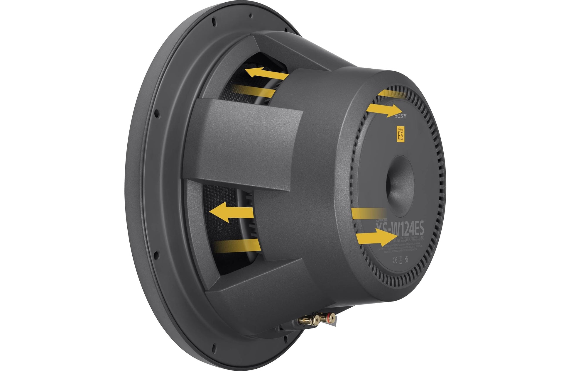 Car Audio Subwoofer Sony XS-W124ES