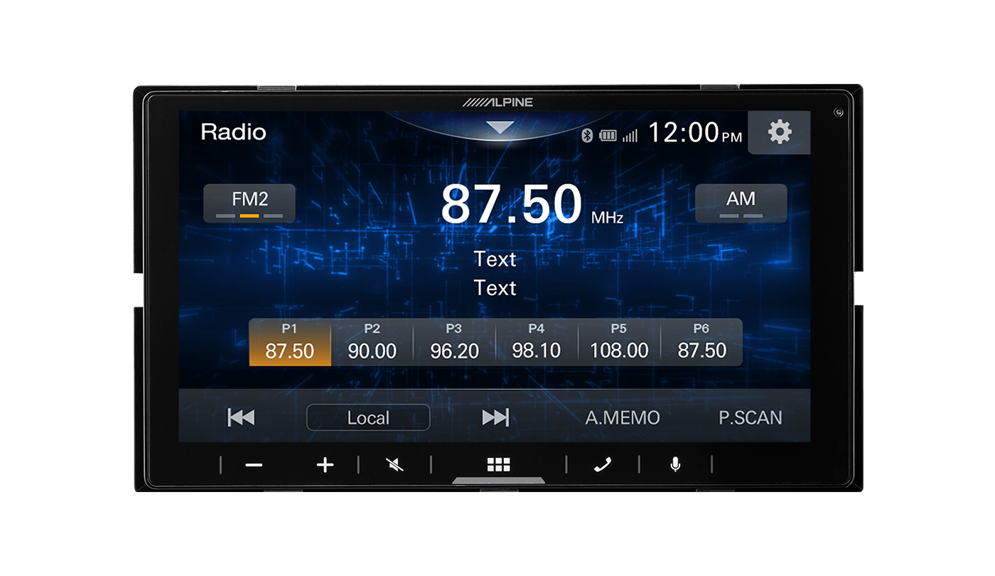 Car Head Unit Alpine ILX-W670E Car Stereo Head Unit