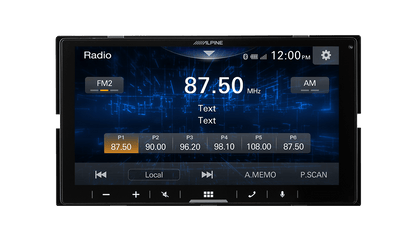 Car Head Unit Alpine ILX-W670E Car Stereo Head Unit