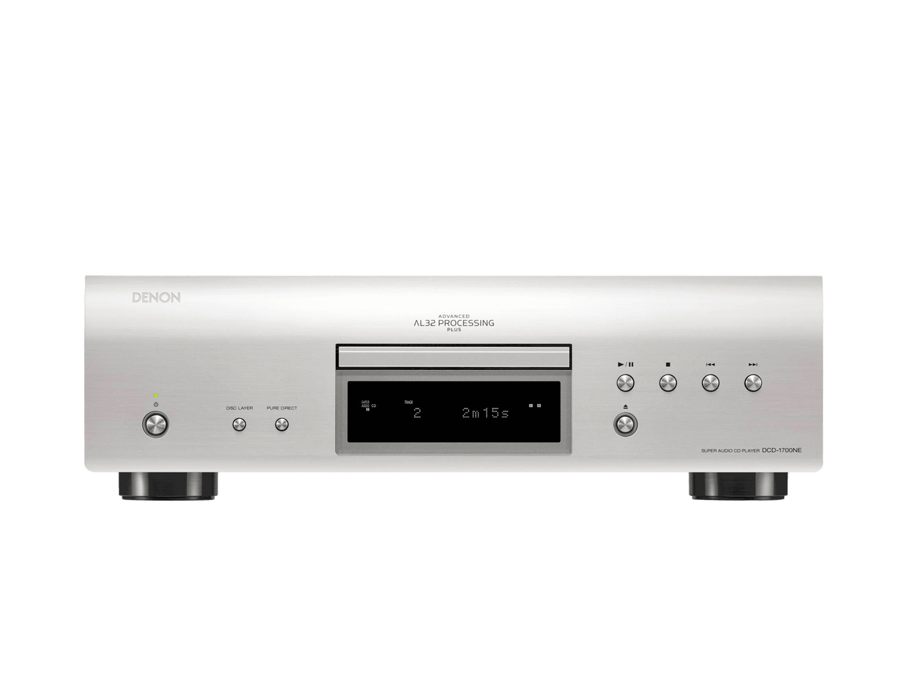 CD Player Silver Denon DCD-1700NE