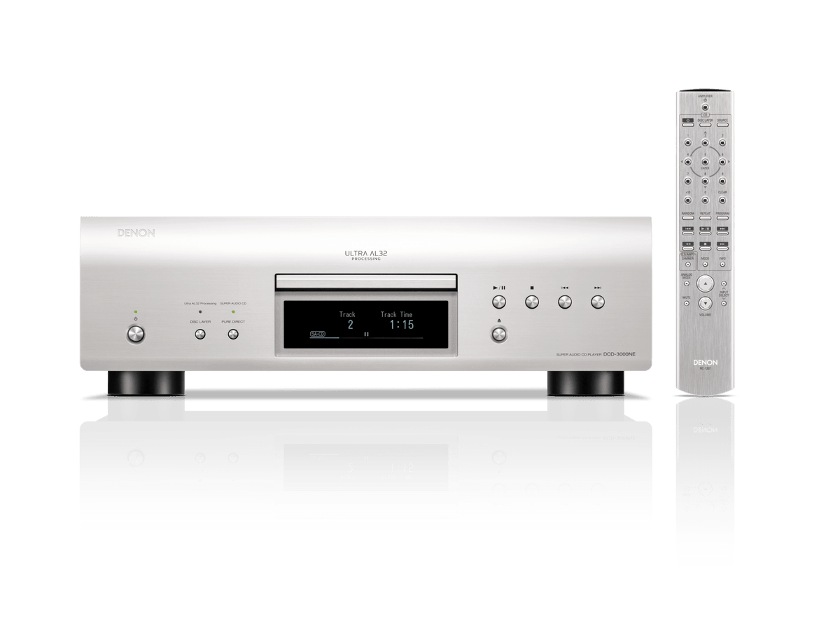CD Player Silver Denon DCD-3000NE