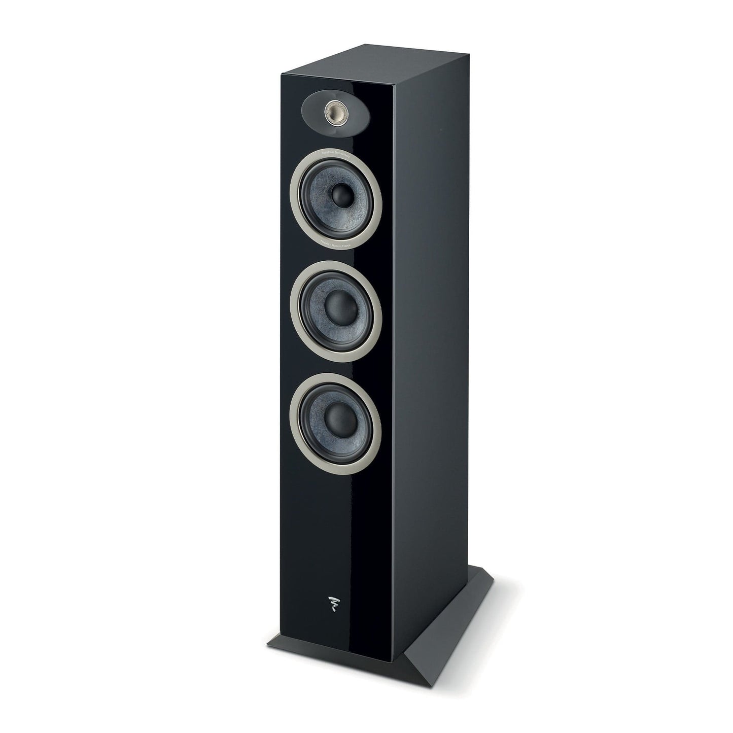 Floorstanding Speakers Black Lacquer Focal Theva No 2