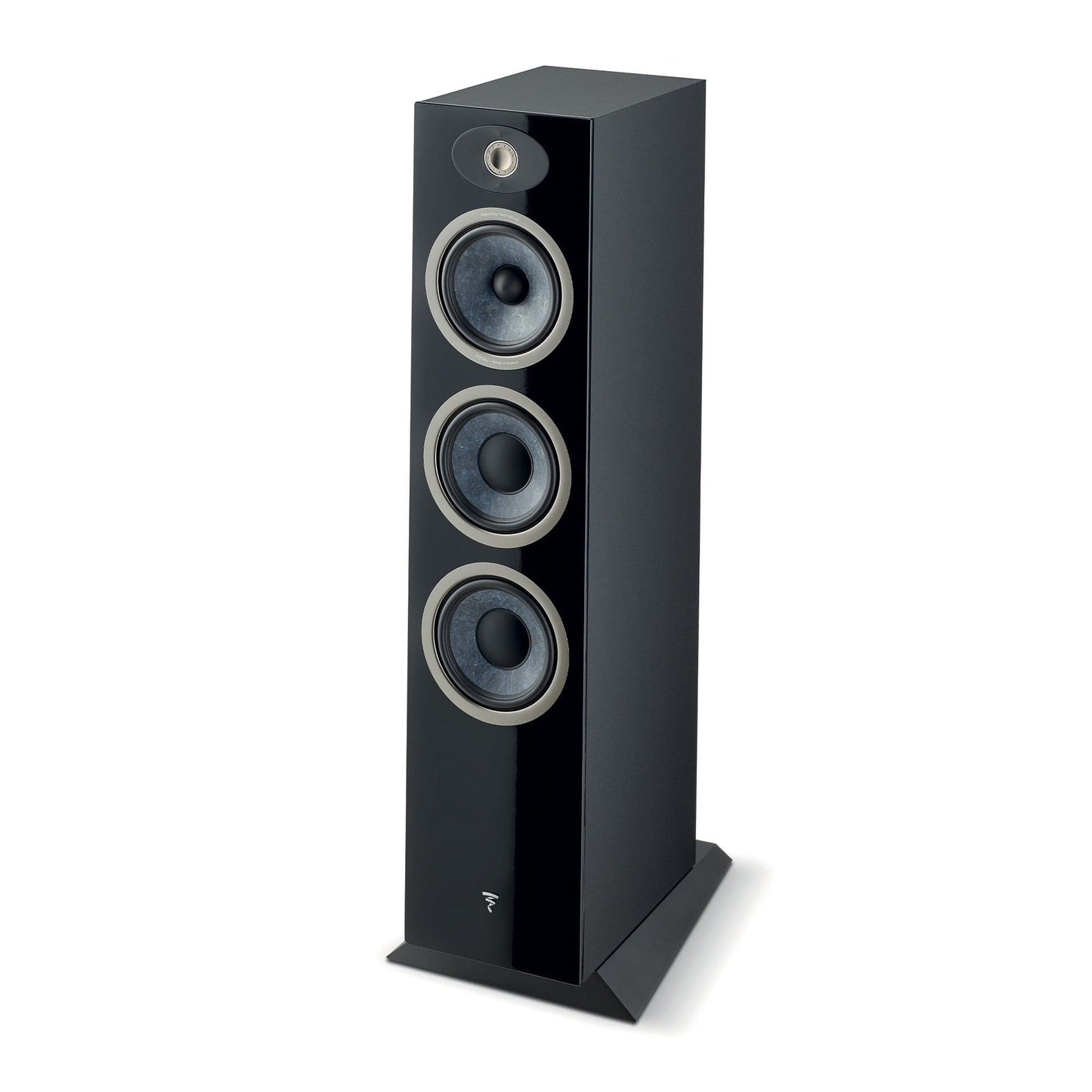Floorstanding Speakers Black Lacquer Focal Theva No 3