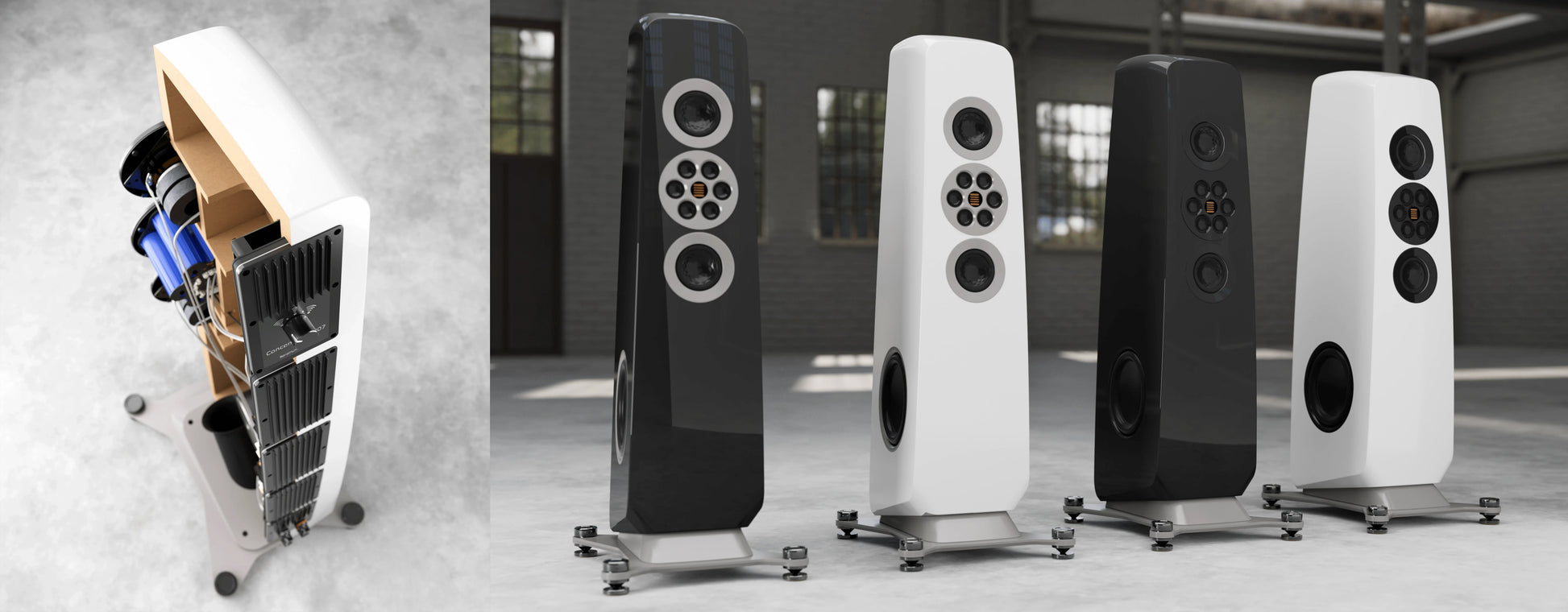 Floorstanding Speakers Elac Concentro M 807
