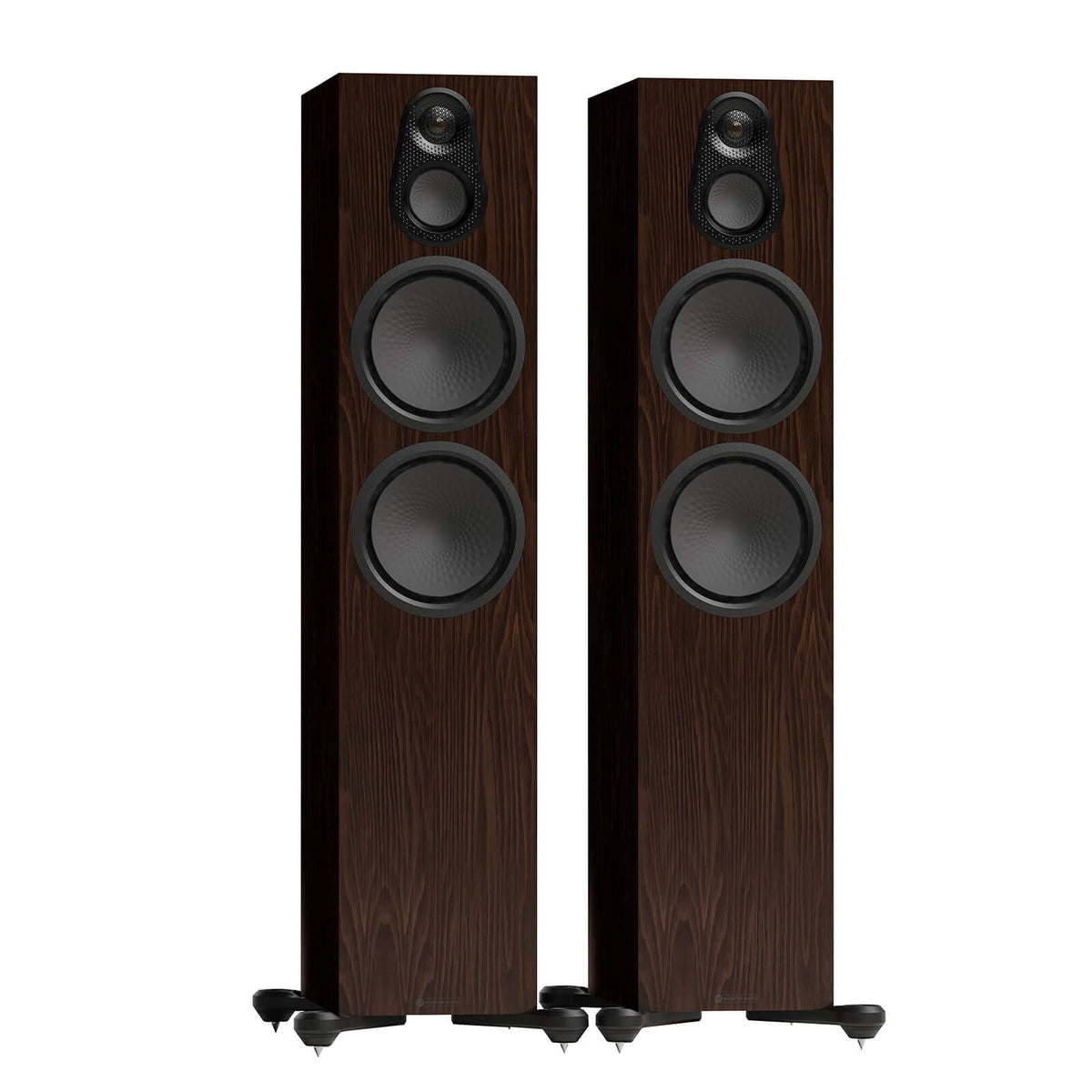 Floorstanding Speakers European Walnut Monitor Audio Silver 500 8G