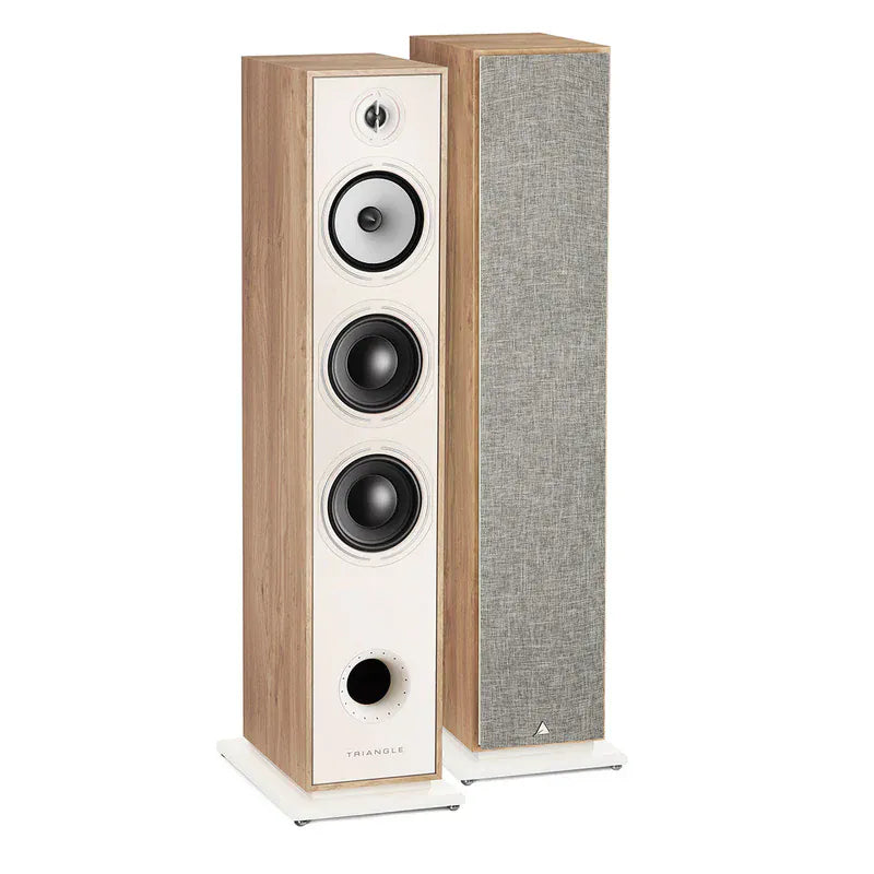 Floorstanding Speakers Light Oak Triangle Borea BR08