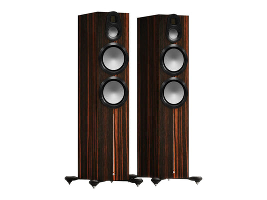 Floorstanding Speakers Macassar Monitor Audio Gold 500 6G