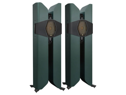 Floorstanding Speakers Matte Heritage Green Monitor Audio Hyphn
