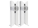 Floorstanding Speakers Satin White Monitor Audio Hyphn