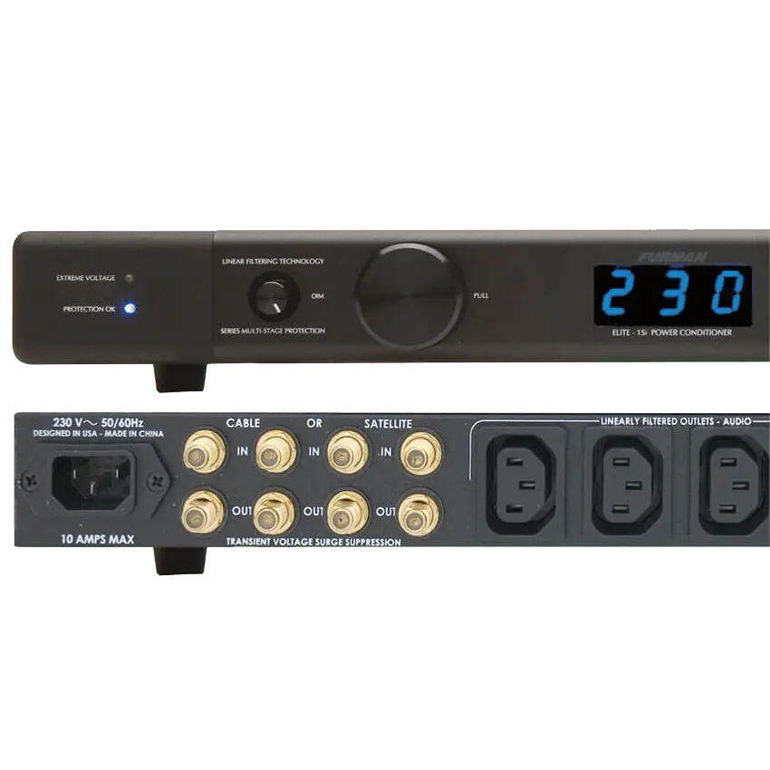 Home Audio Accessories Furman ELITE-10 E I Power Conditioner