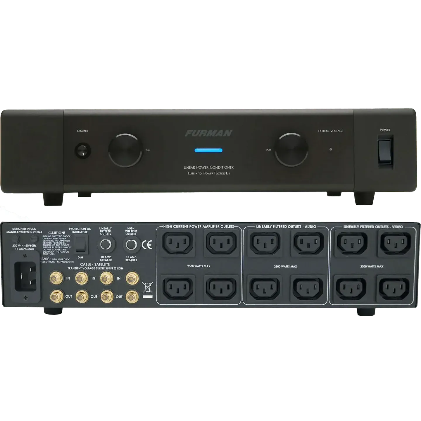 Home Audio Accessories Furman ELITE-16 PF E I 16A Power Conditioner