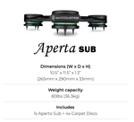 Home Audio Accessories IsoAcoustics Apera SUB Series Subwoofer Isolator