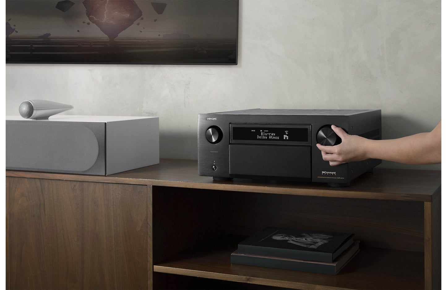 Home Theatre Amplifier Denon AVR-A1H 15.4 Channel 8K Flagship AVR (Dolby Atmos) - Pre-order ETA Late June 2023