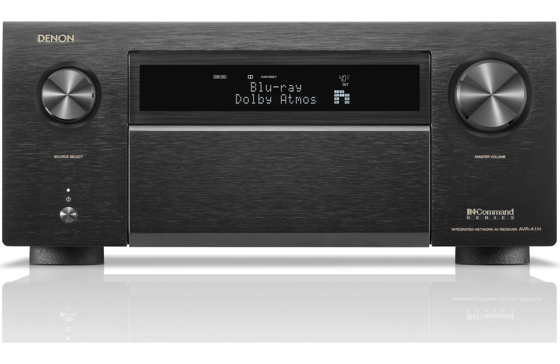 Home Theatre Amplifier Denon AVR-A1H 15.4 Channel 8K Flagship AVR (Dolby Atmos) - Pre-order ETA Late June 2023