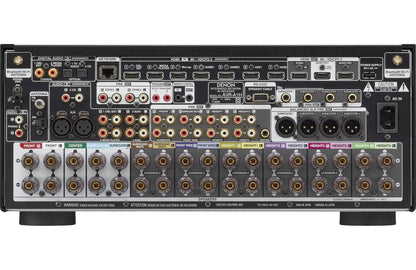 Home Theatre Amplifier Denon AVR-A1H 15.4 Channel 8K Flagship AVR (Dolby Atmos) - Pre-order ETA Late June 2023