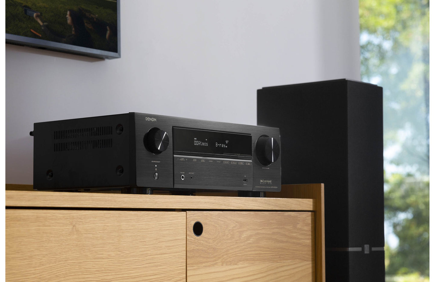 Home Theatre Amplifier Denon AVR-X1800H (Dolby Atmos)