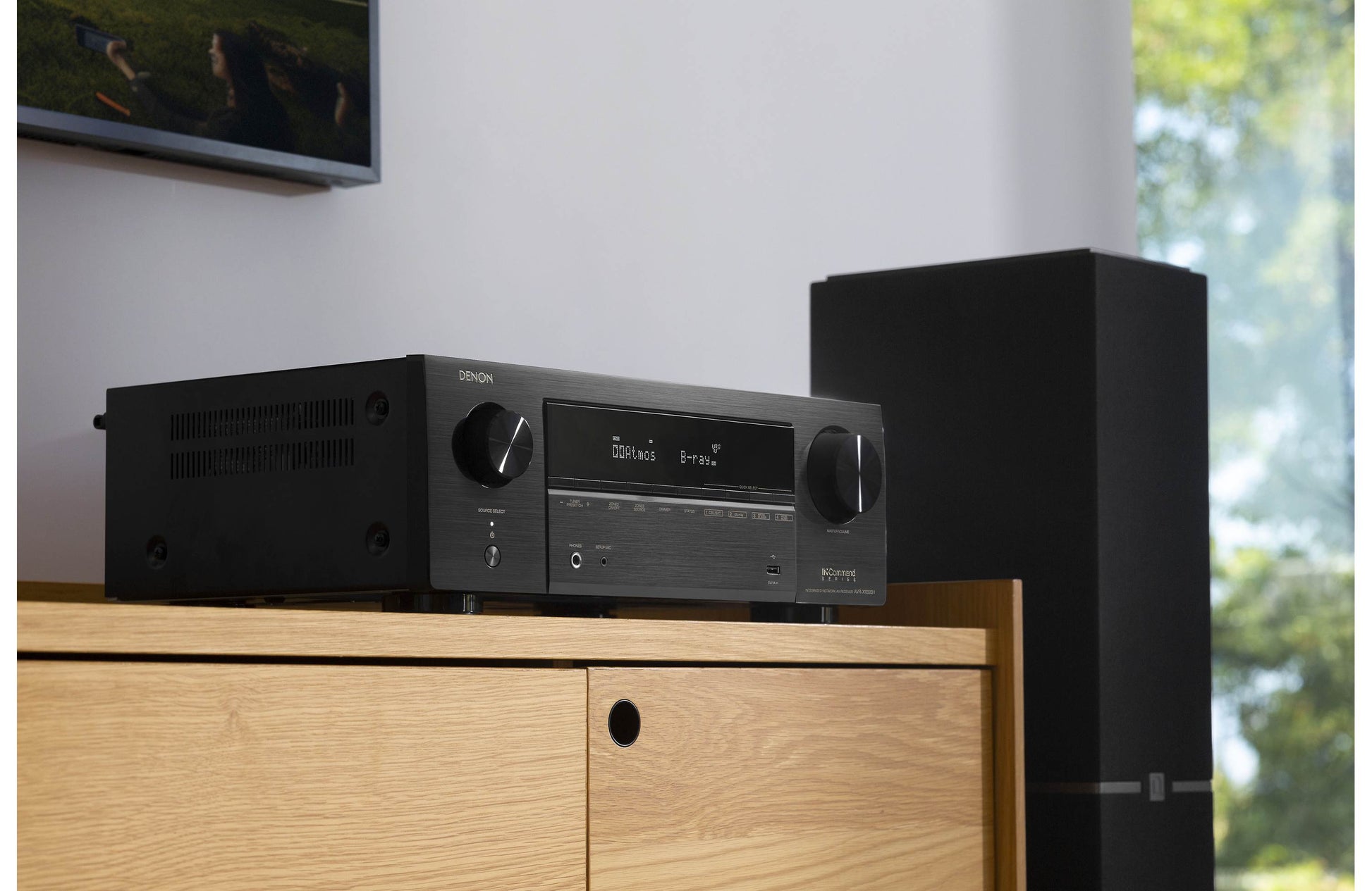 Home Theatre Amplifier Denon AVR-X1800H (Dolby Atmos)