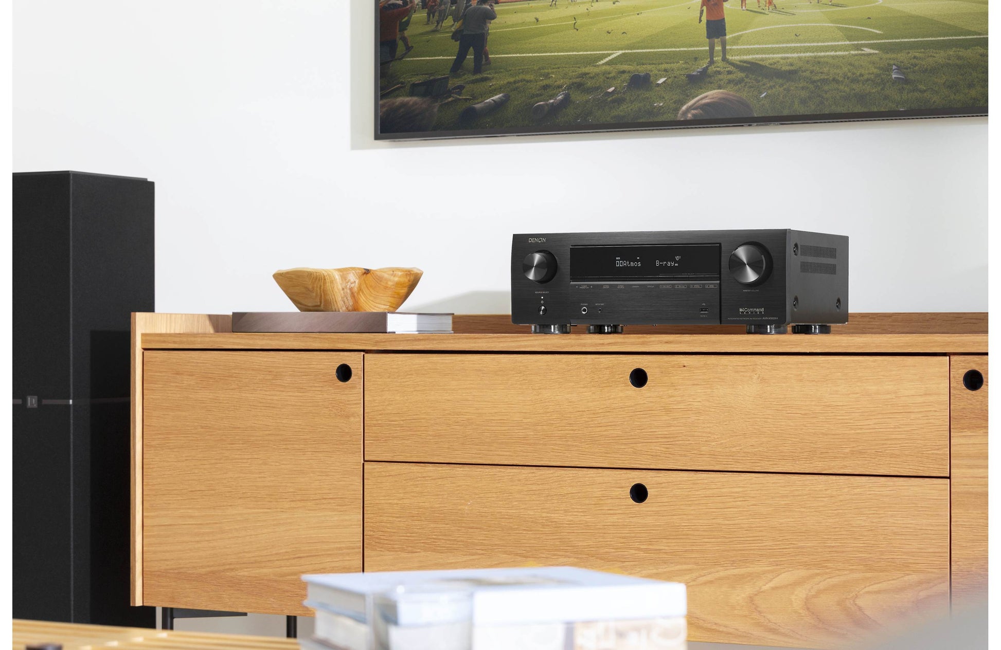Home Theatre Amplifier Denon AVR-X1800H (Dolby Atmos)