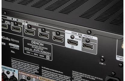 Home Theatre Amplifier Denon AVR-X2800H (Dolby Atmos)