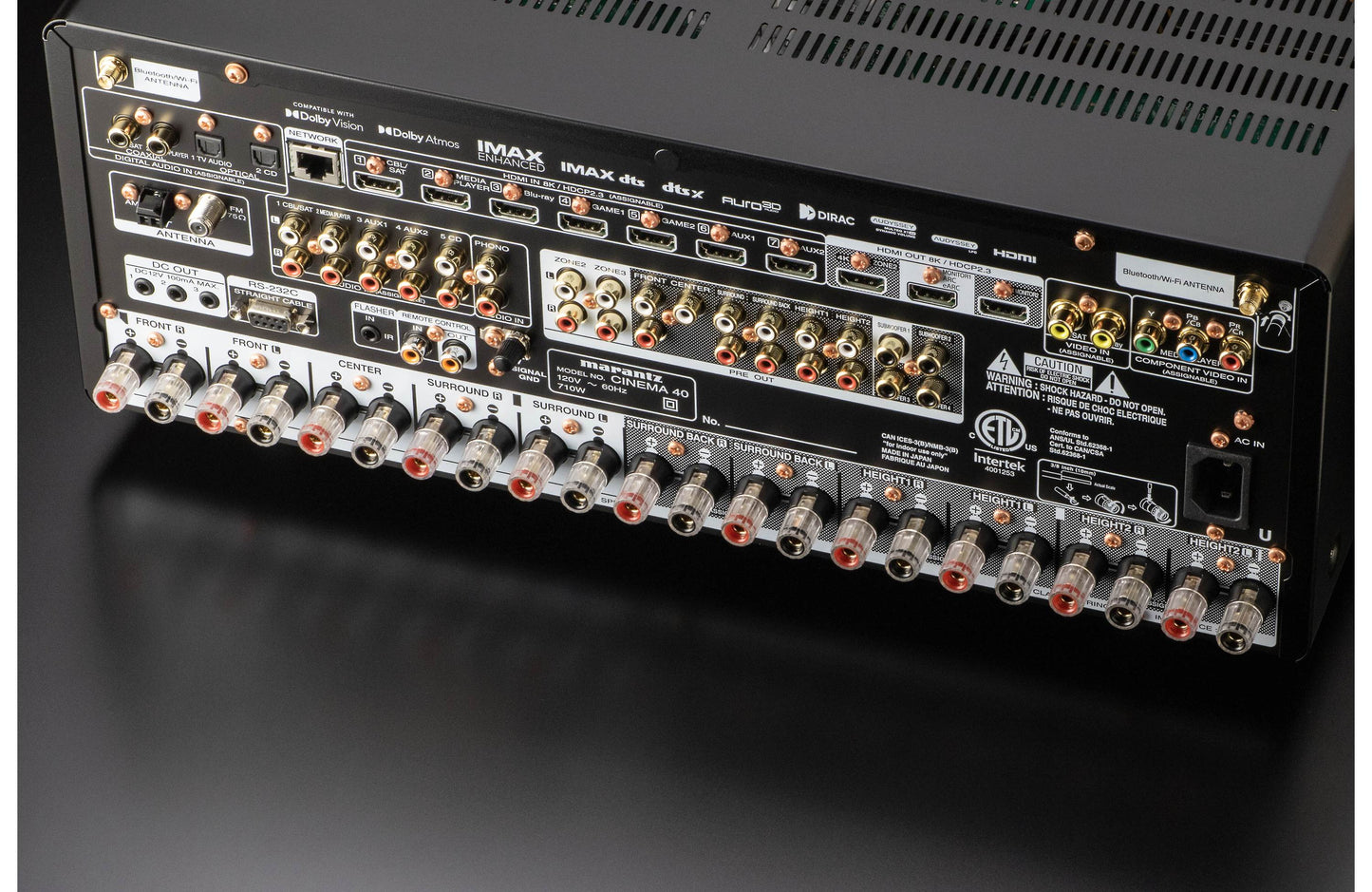 Home Theatre Amplifier Marantz Cinema 40 (Dolby Atmos)
